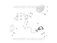 Spannungsreglerern - Elektronisches Steuergerern - Zündspule