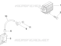Spannungsreglerern - Elektronisches Steuergerern - Zündspule