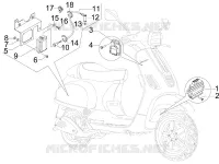 Spannungsreglerern - Elektronisches Steuergerern - Zündspule