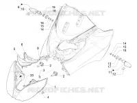 Front headlamps - Turn signal lamps